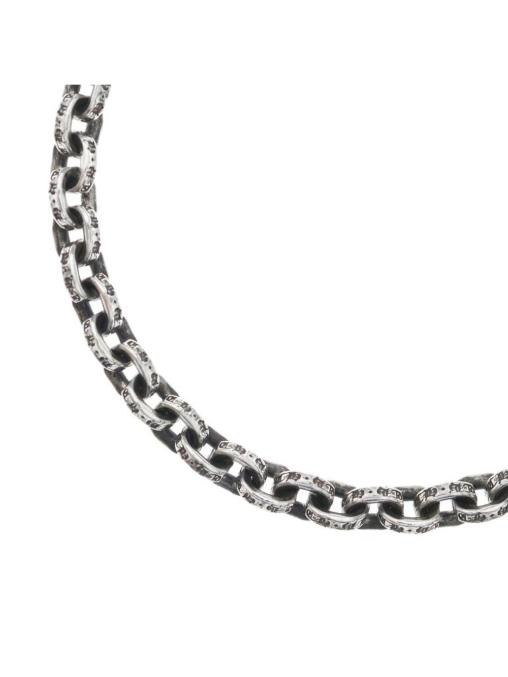 Chrome Hearts Paper Chain 24 Necklace Silver